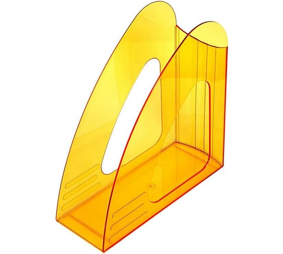 Изображение товара Вертикальный накопитель Attache Bright Colours прозрачный желтый 1337995