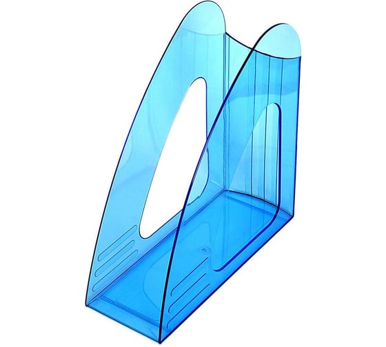 Изображение товара Вертикальный накопитель Attache Bright Colours прозрачный голубой 1337996