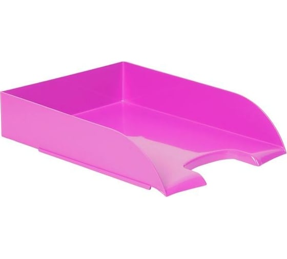 Изображение товара Лоток для бумаг Attache Fantasy горизонтальный розовый 1111994