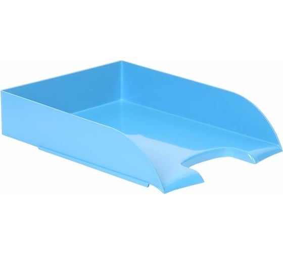 Изображение товара Лоток для бумаг Attache Fantasy горизонтальный голубой 1111993
