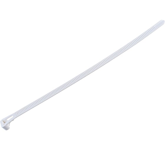 Изображение товара Многоразовая стяжка ЕВРОПАРТНЕР PRM 7,5х200 белый 15 шт. S19 0034 9