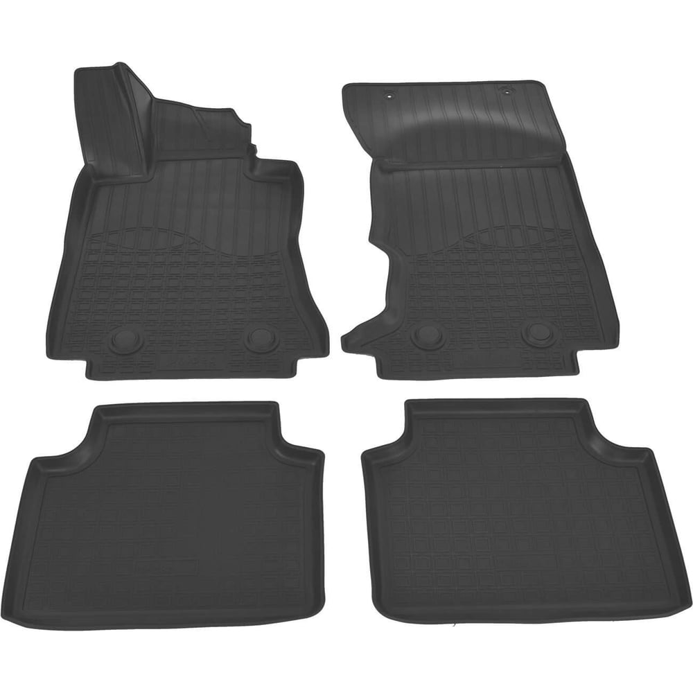 Изображение товара Коврики салонные UNIDEC для Alfa Romeo Giulia II 2016 полиуретан бортики