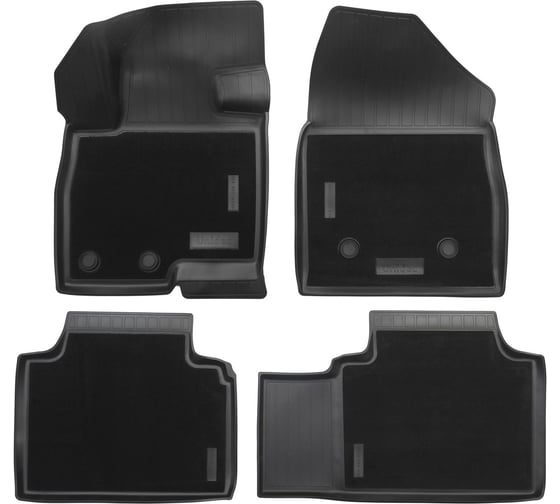 Изображение товара Коврики салонные UNIDEC для BAIC Beijing X7 (I рестайл) (2023) NPA11-C08-930-2