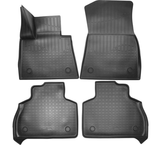 Изображение товара Коврики салонные UNIDEC для BMW X7 (G07) 3D (2018) (1 и 2 ряд 6-ти местной версии) NPA10-C07-790