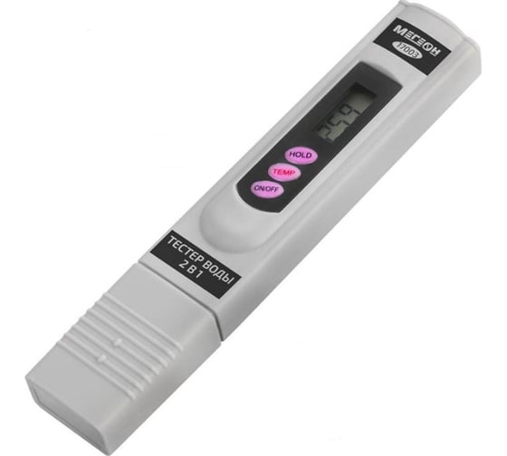 Изображение товара Метр МЕГЕОН TDS 2 в 1 солемер, термометр 17003 к0000034740