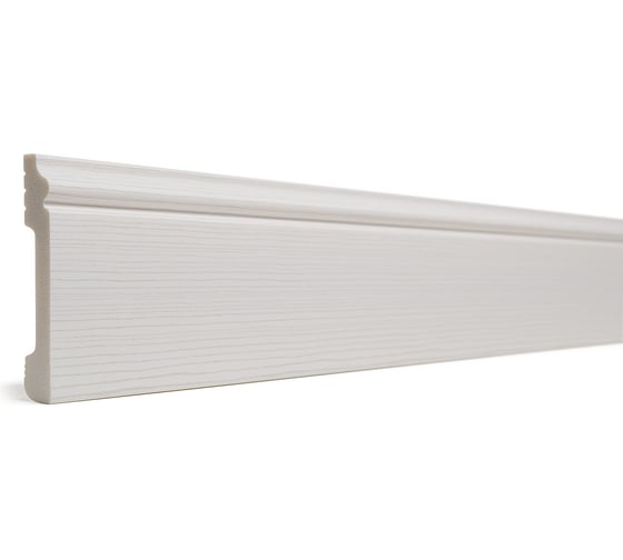 Изображение товара Напольный плинтус Decor-Dizayn ударопрочный, влагостойкий, капучино, 79х13х2400 мм 005-75