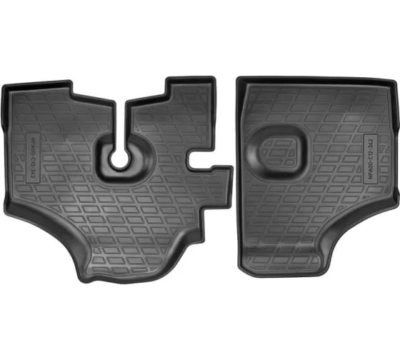 Изображение товара Коврики салонные UNIDEC для Chevrolet DAMAS 3D 2014 (микровэн) (передняя пара) NPA00-C12-342