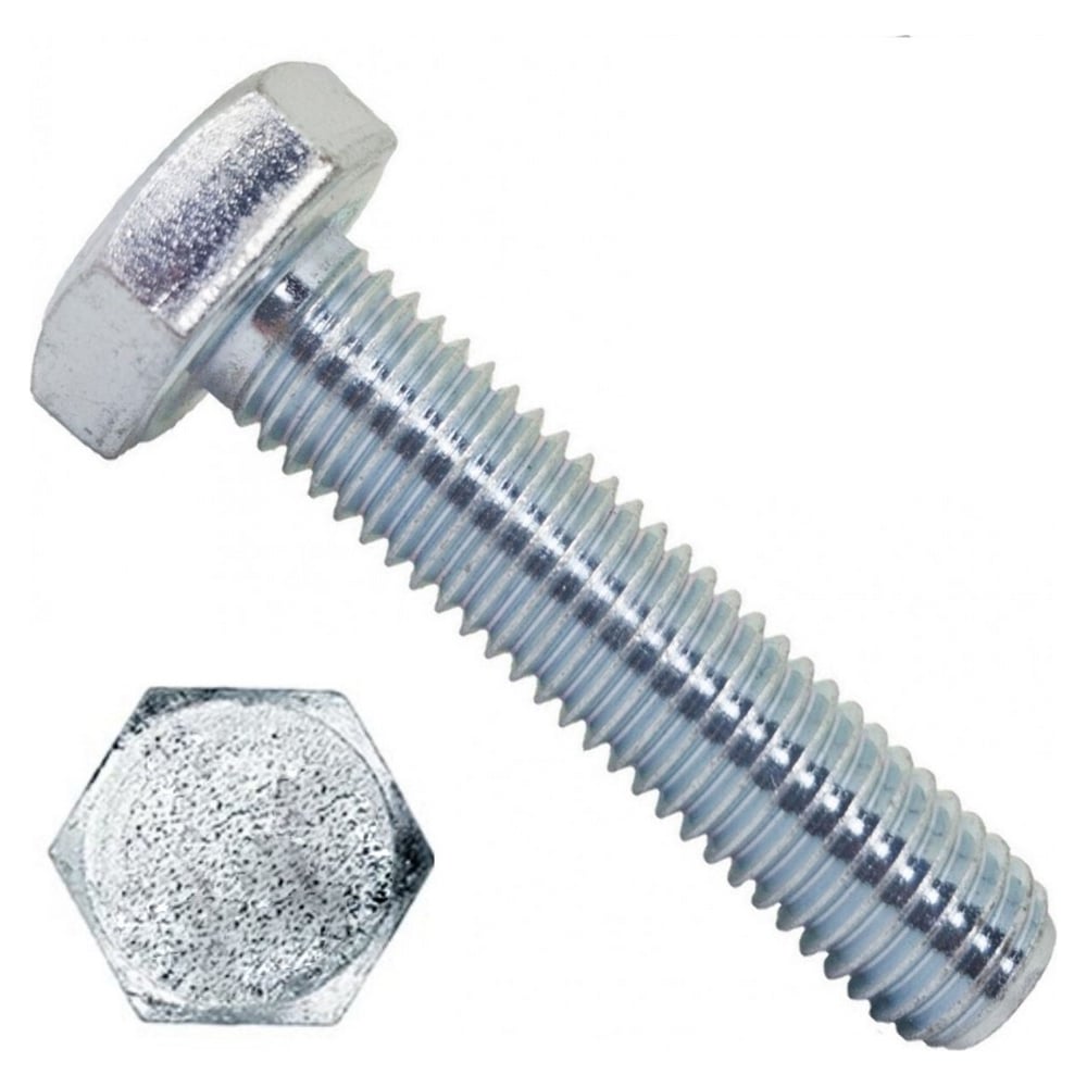 Изображение товара Болт Стройметиз М12x90x90 DIN 933, кл.пр. 8.8, цинк, 1 шт. европодвес UTORM3023161