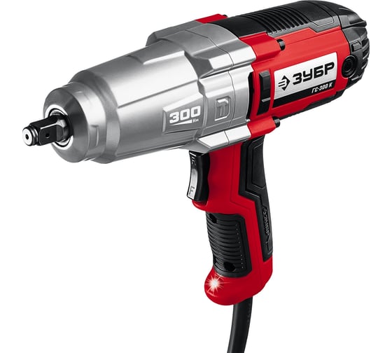 Изображение товара Ударный сетевой гайковерт ЗУБР ГС-300 К