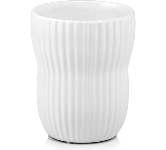 Изображение товара Кашпо SCHEURICH керамика Barcelona d13 см, h16 см, белый 071595