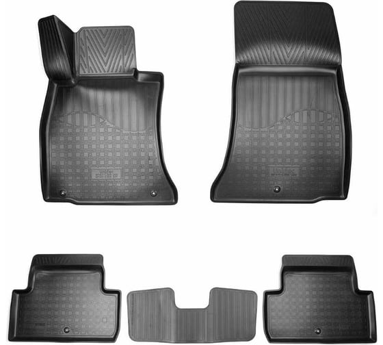 Изображение товара Коврики салонные UNIDEC для Genesis G70 3D (2017) (задний привод) NPA11-C305-200