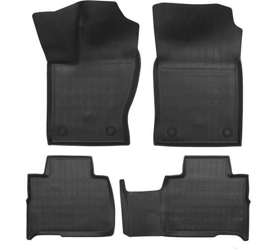 Изображение товара Коврики салонные UNIDEC для Haval H9 II (2024) (5/7 мест, 1,2 ряд) NPA11-C895-500-2