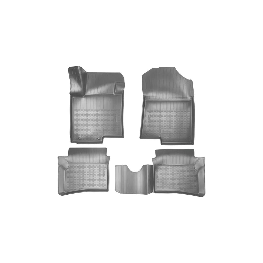 Изображение товара Коврики салонные UNIDEC для Hyundai i20 2020 полиуретан с бортиками черные