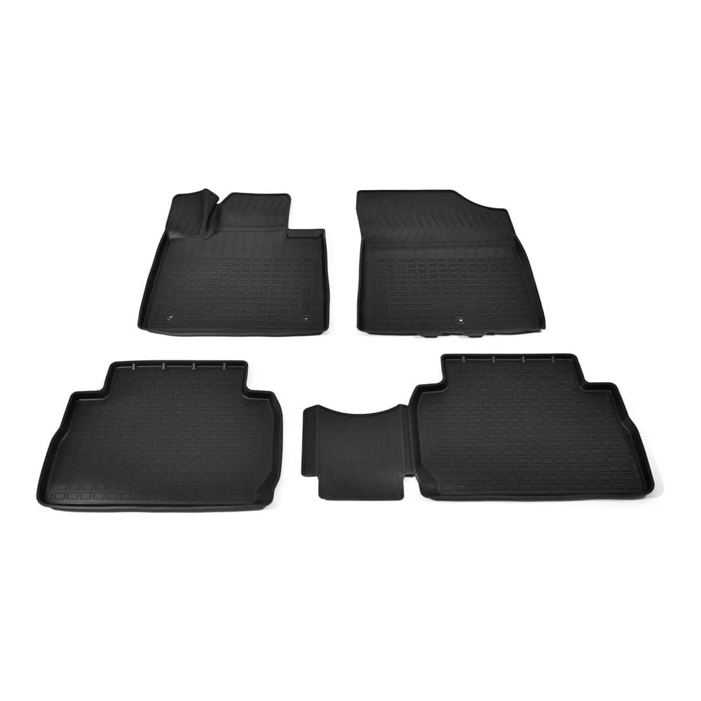 Изображение товара Коврики салонные UNIDEC для Hyundai Santa Fe V (2023) черные