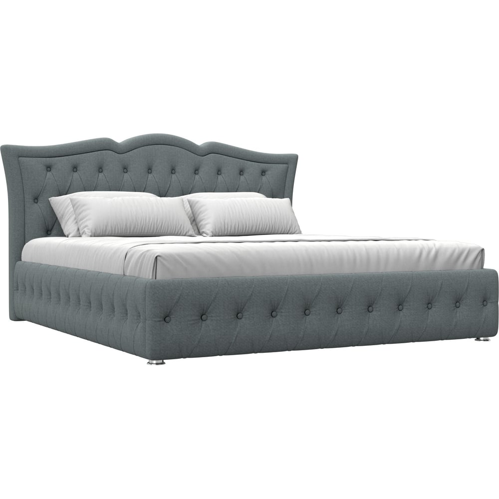 Изображение товара Интерьерная кровать Лига диванов Герда 180 см серый современный дизайн