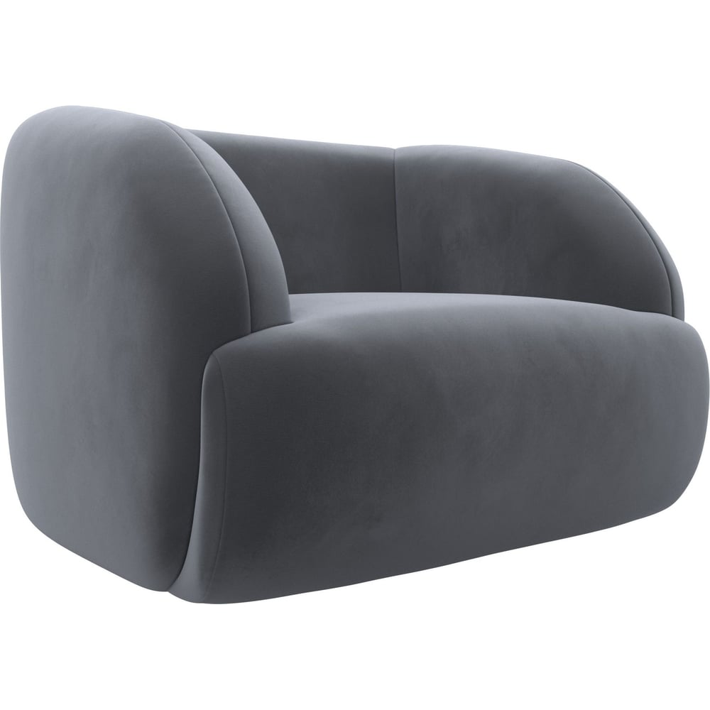 Изображение товара Кресло Лига диванов Лига-041 современное велюровое серое