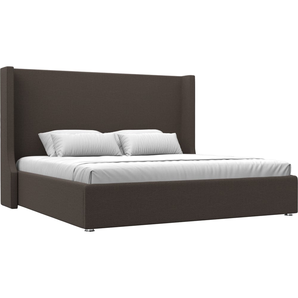 Изображение товара Интерьерная кровать Лига диванов Ларго 200 с подъемным механизмом, коричневая