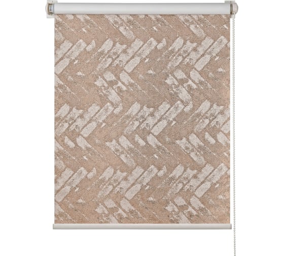 Изображение товара Миниролло ПраймДекор blackout Венецианская штукатурка антик тициановый, 68х170 см 23068114