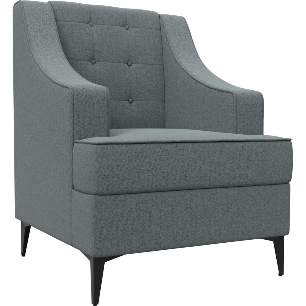 Изображение товара Кресло Лига диванов Марк 126023 комфортное классическое кресло из рогожки