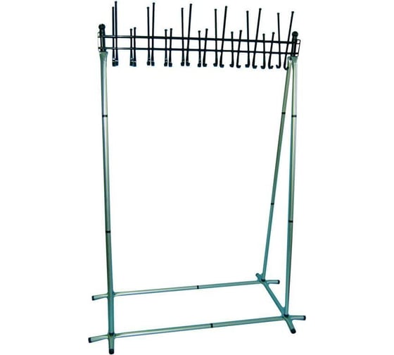 Изображение товара Гардеробная вешалка на 22 персоны Attache А-22 Ц металлик/черная 142367