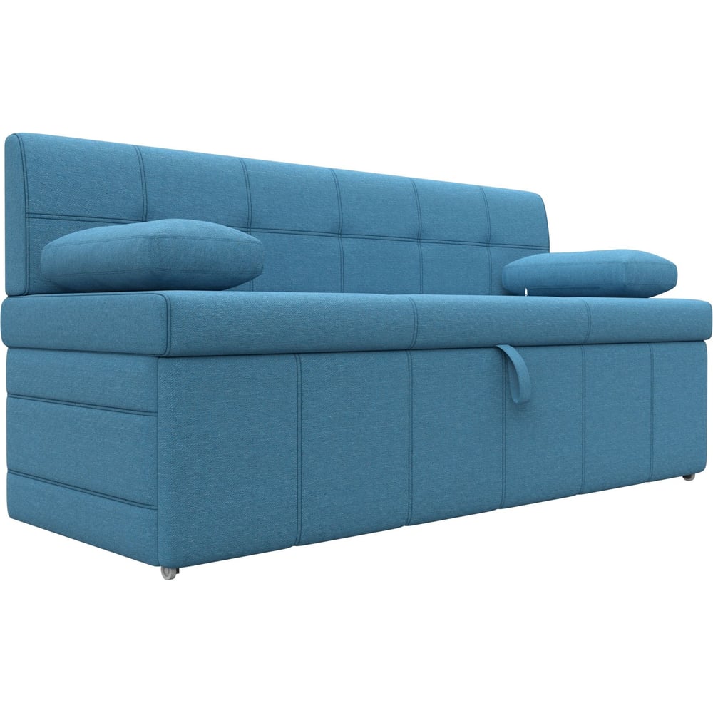 Изображение товара Кухонный диван Лига диванов Лео 123859 современный мягкий голубой