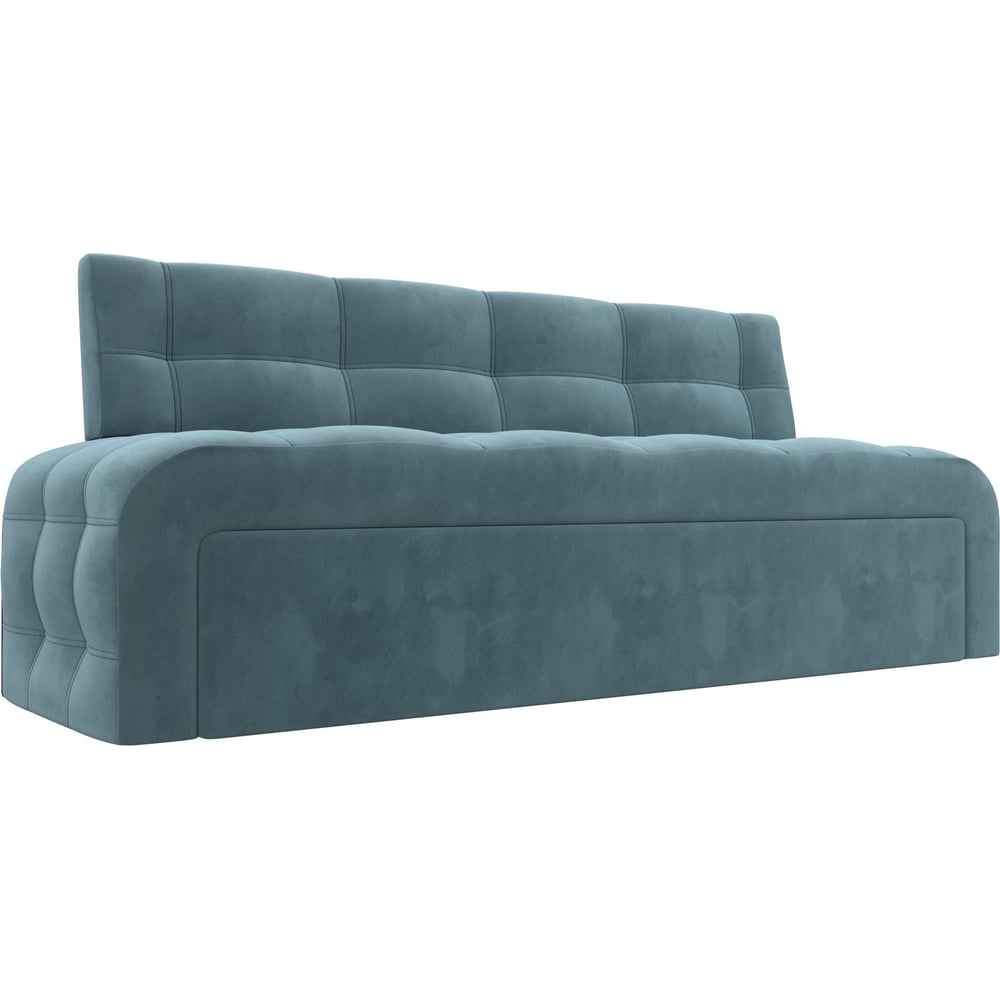 Изображение товара Кухонный диван Лига диванов Люксор 126091 современный стиль бирюзовый