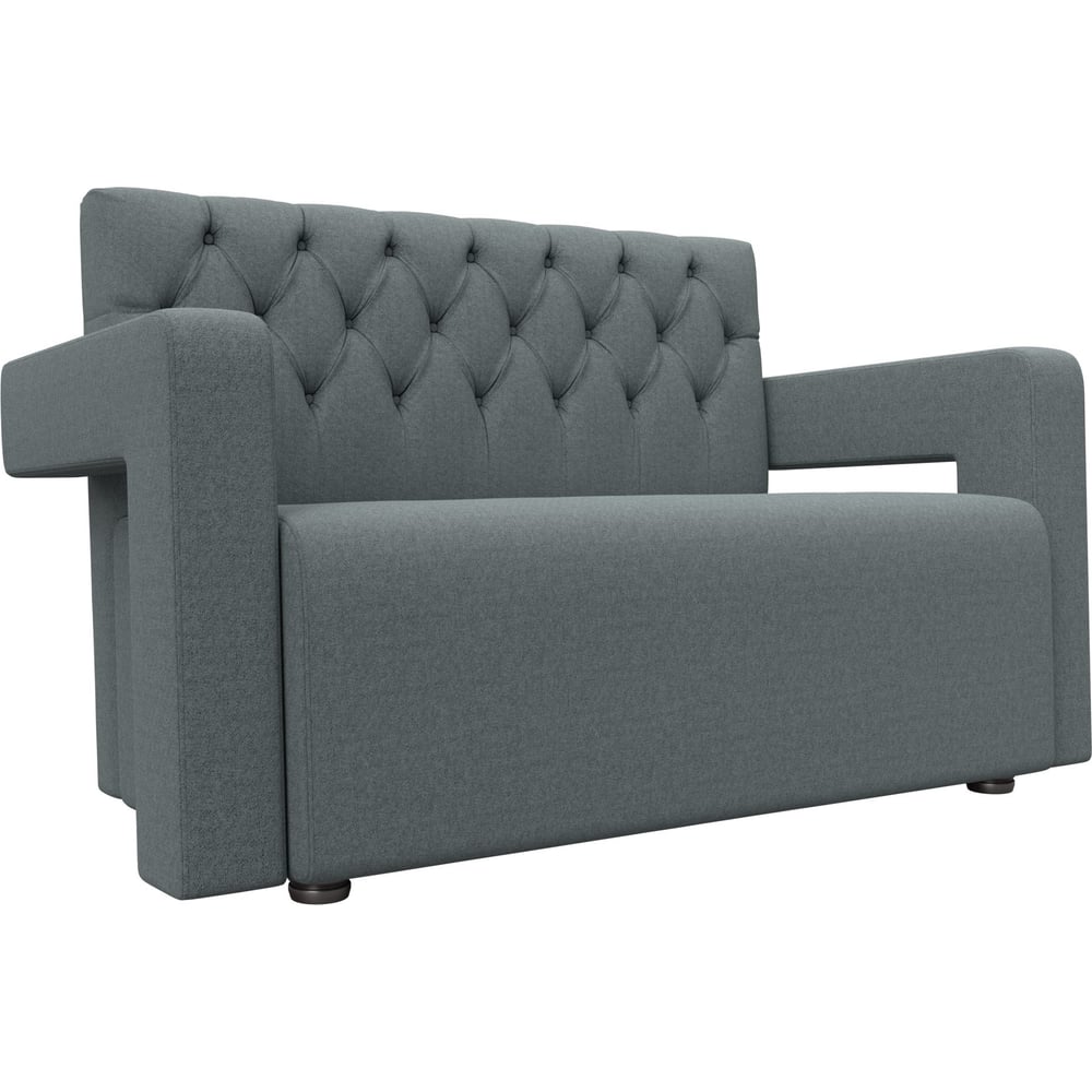 Изображение товара Двухместный кухонный диван Лига диванов Рамос Люкс серый современный стиль