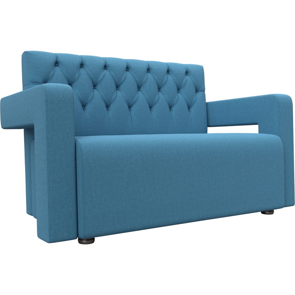 Изображение товара Кухонный диван Лига диванов Рамос Люкс 2-х местный голубой