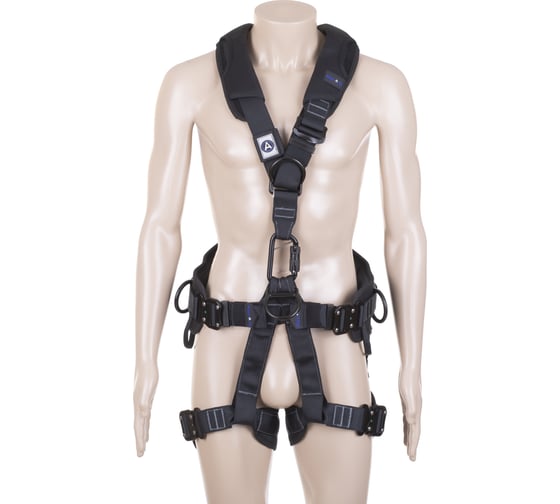 Изображение товара Страховочная привязь с интегрированным поясом для удержания и позиционирования, с элементами крепления для работы в положении сидя Alpsafe DVX13