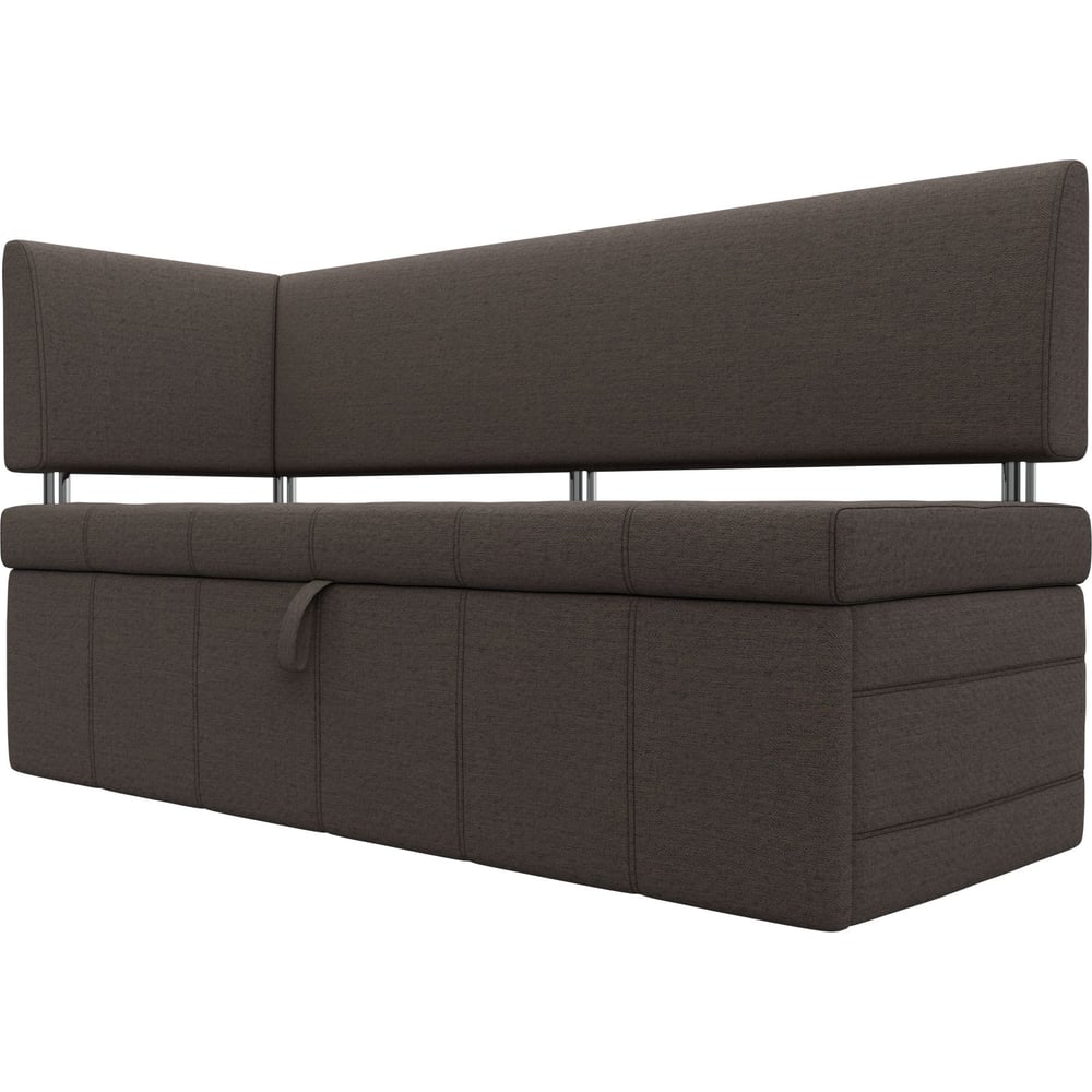 Изображение товара Кухонный диван Лига диванов Стоун с углом левый современный коричневый