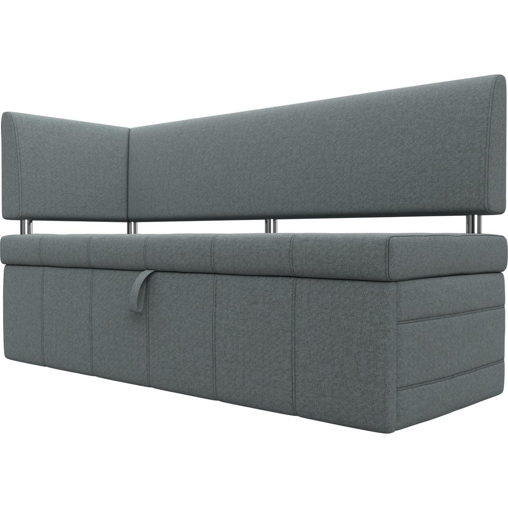 Изображение товара Кухонный диван Лига диванов Стоун с углом левый современный серый