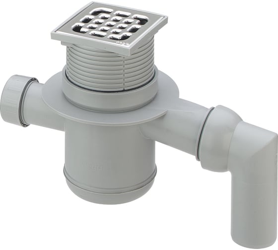 Изображение товара Трап для ванн гориз. VIEGA Advantix ф50 с шарнир. отв.-90,  регулируемый 4911.4 556891