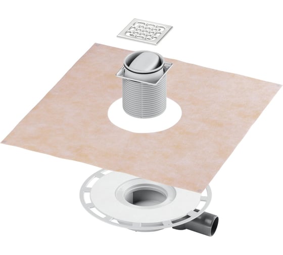 Изображение товара Трап для ванн гориз. VIEGA Advantix ф50 регулируемый суперплоский, с сухим затвором 4936.4 583231