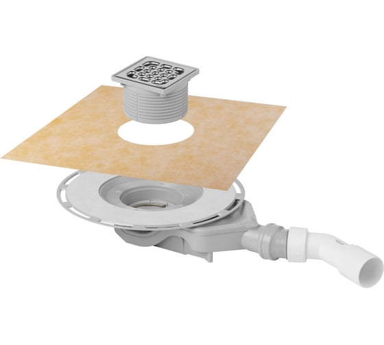 Изображение товара Трап для ванн гориз. VIEGA Advantix ф50, регулируемый суперплоский 62мм 4980.60 687694