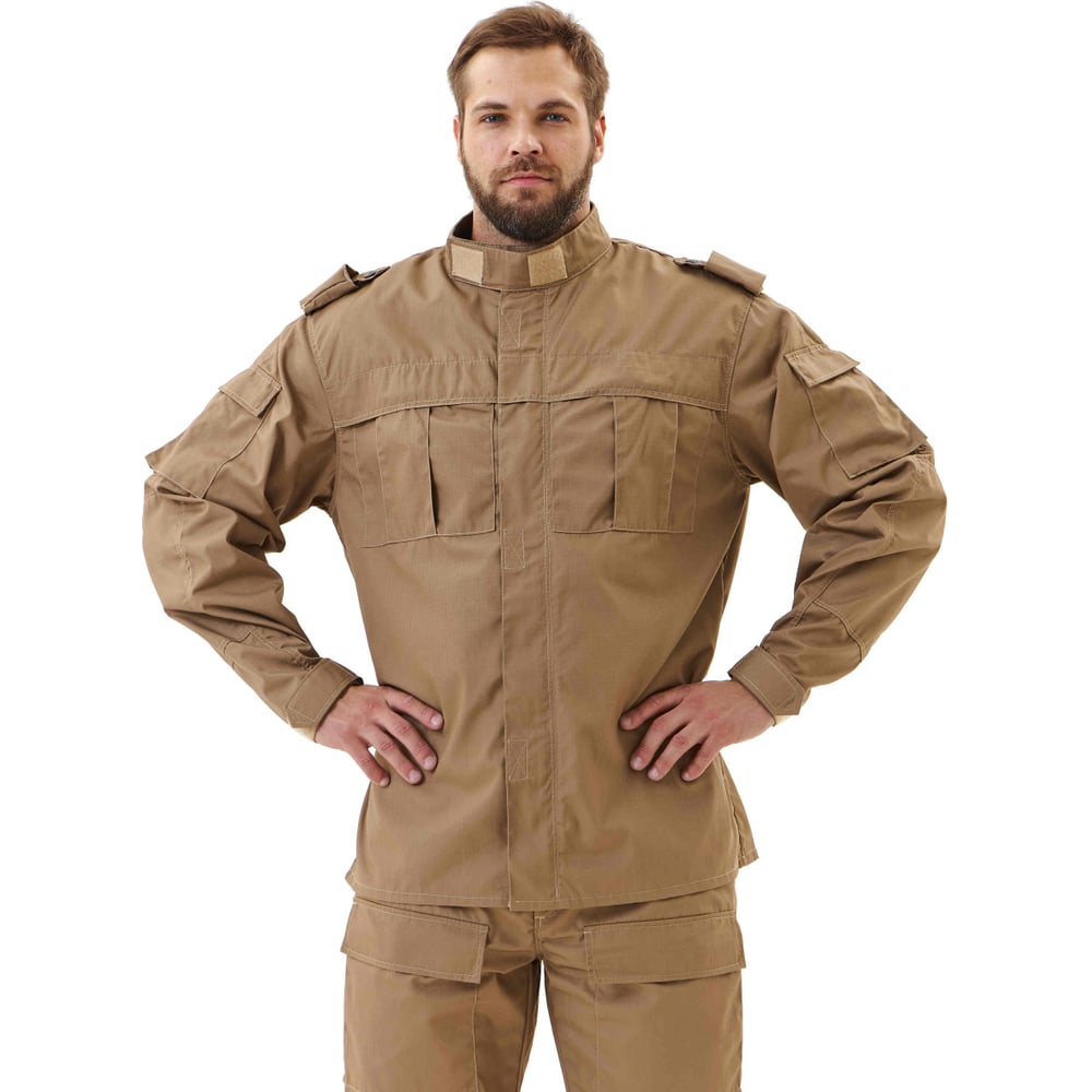 Изображение товара Костюм URSUS СПЕЦНАЗ куртка и брюки водоотталкивающий размер 52-54 бежевый