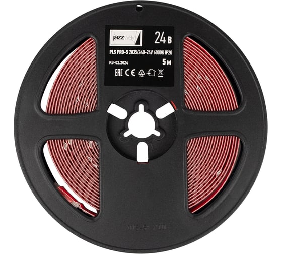 Изображение товара Лента светодиодная Jazzway PLS PRO-5 2835/240-24В, 6000K, 20Вт/м, IP20, упаковка 5м 5055902