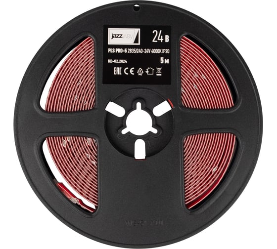 Изображение товара Лента светодиодная Jazzway PLS PRO-5 2835/240-24В, 4000K, 20Вт/м, IP20, упаковка 5м 5055889