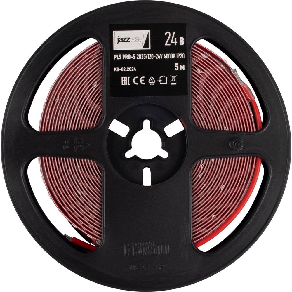 Изображение товара Лента светодиодная Jazzway PLS PRO-5 2835 24В 5м 4000K