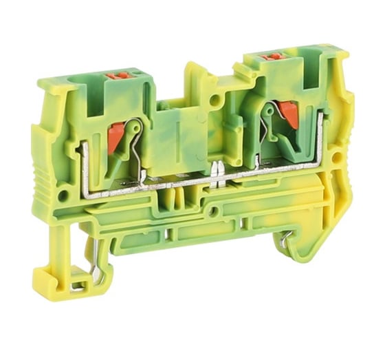 Изображение товара Клемма защитного провода CONTA 4 кв.мм, PUSH-IN CPT 4-PE