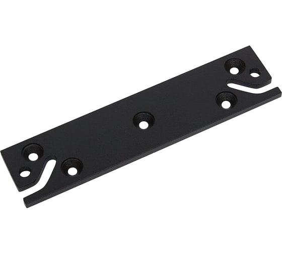 Изображение товара Планка ACCORDTEC LM-307П цвет черный, для крепления замков серии: ML-300П AT-16101
