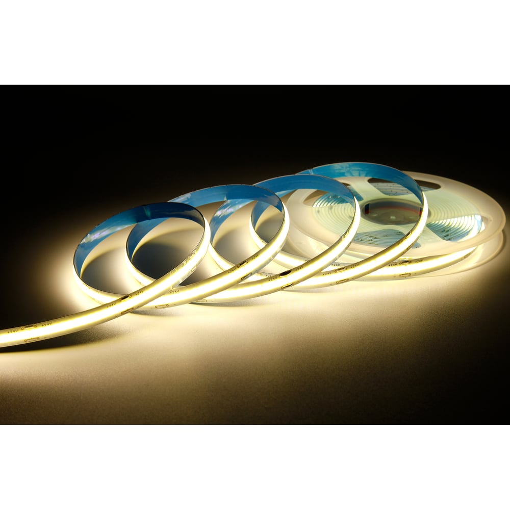 Изображение товара Светодиодная лента Apeyron 3м, 24В, 14Вт/м, IP20, теплый белый