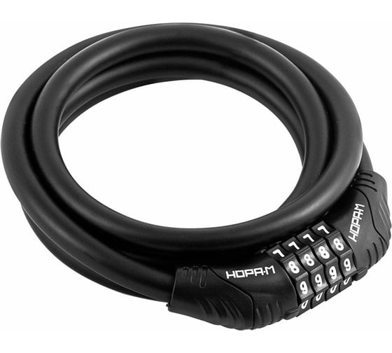 Изображение товара Велосипедный замок НОРА-М №21 размер - ф 12 х 1500 мм 18296
