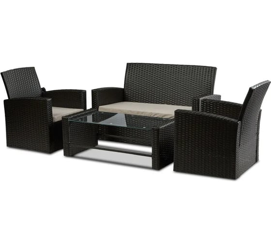 Изображение товара Комплект садовой мебели из искусственного ротанга Divan24 Кипр 70300338