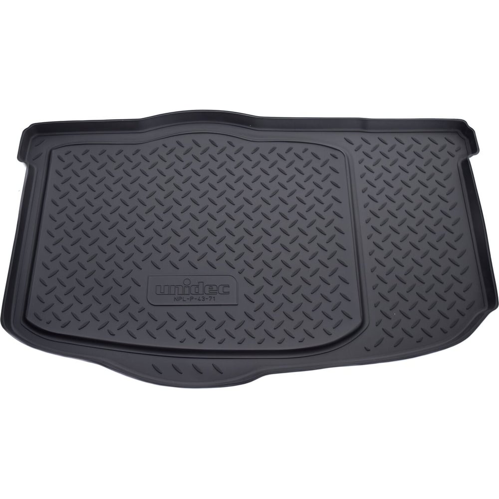 Изображение товара Коврики в багажное отделение UNIDEC для Kia Soul 2008-2013 полиуретан с бортиками