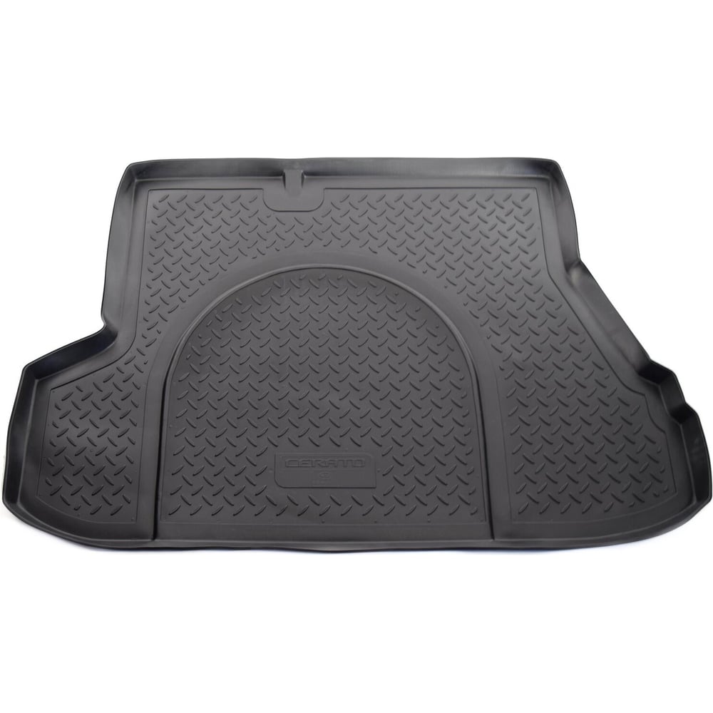 Изображение товара Коврики в багажное отделение UNIDEC для Kia Cerato 2007-2009 полиуретан с бортиками