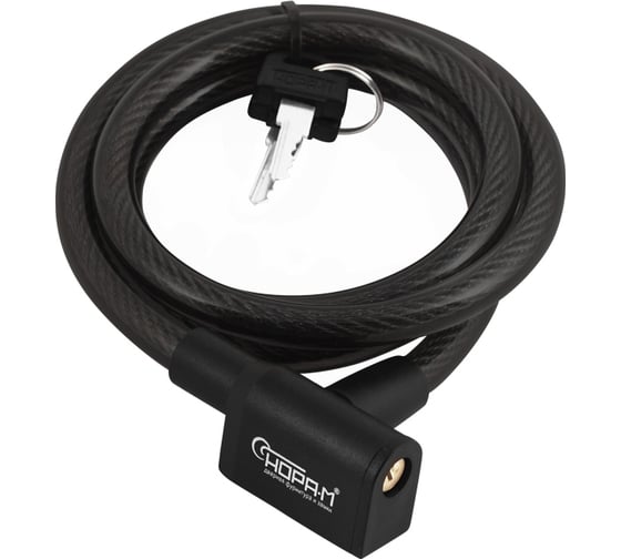 Изображение товара Велосипедный замок НОРА-М №25 размер - ф 10 х 1200 мм 18295