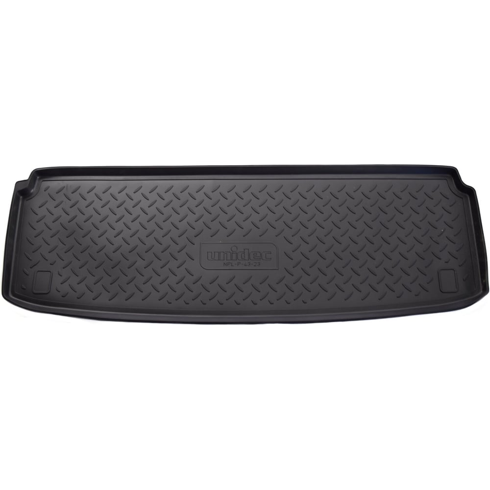 Изображение товара Коврики в багажное отделение UNIDEC для Kia Mohave I 2008 разложенный 3-й ряд