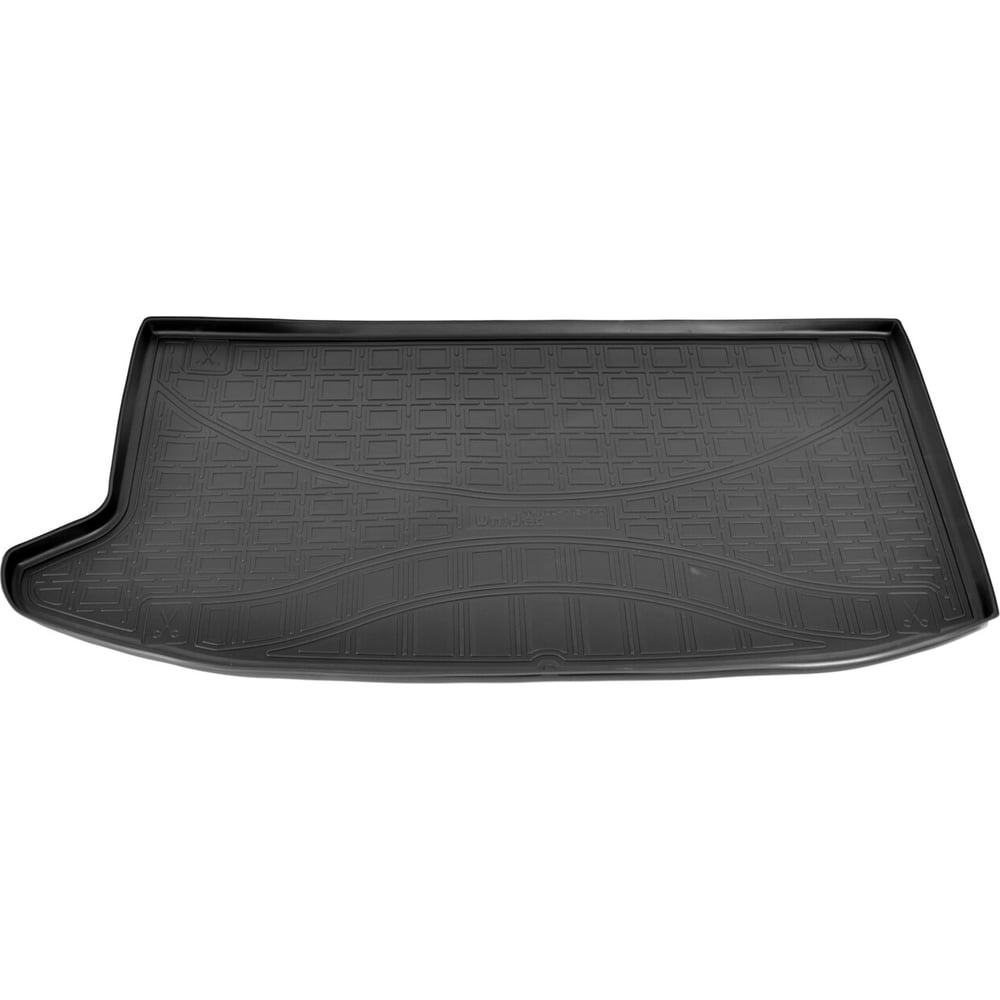 Изображение товара Коврики в багажное отделение UNIDEC для Kia Soul (SK) SUB 2019 полиуретан бортики черные