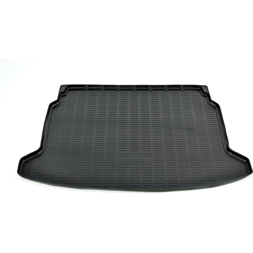 Изображение товара Коврики в багажное отделение UNIDEC для Kaiyi X3 2020 полиуретан с бортиками черные