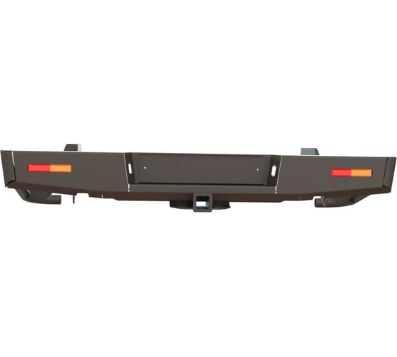 Изображение товара Бампер силовой задний STC Isuzu D-Max 2020+ с квадратом под фаркоп и дублирующими фонарями STC-ID20-BR-L1